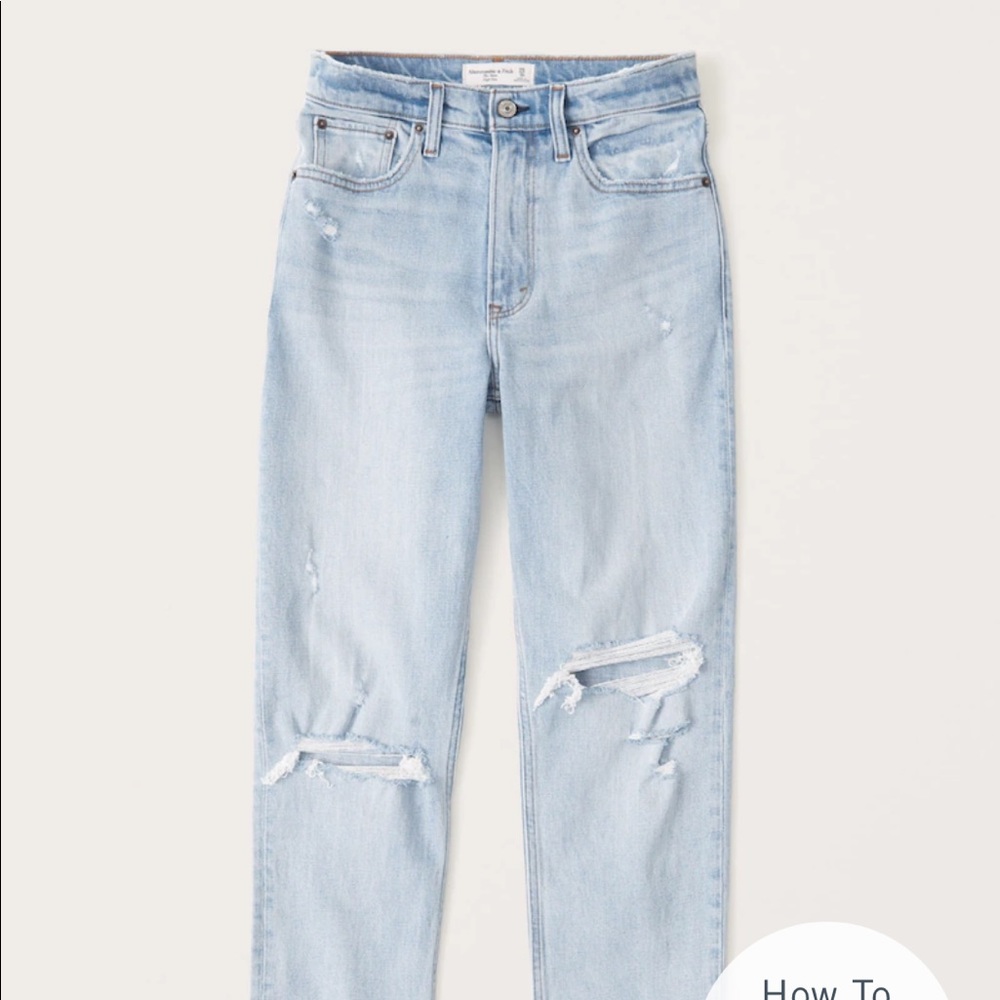 Abercrombie & Fitch The mom high rise